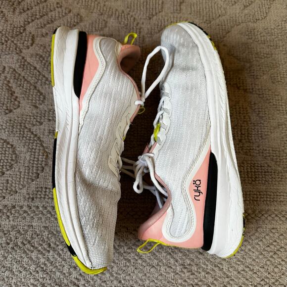 Ryka Myriad white lightweight fabric walking sneaker SIZE 8M - Picture 3 of 7